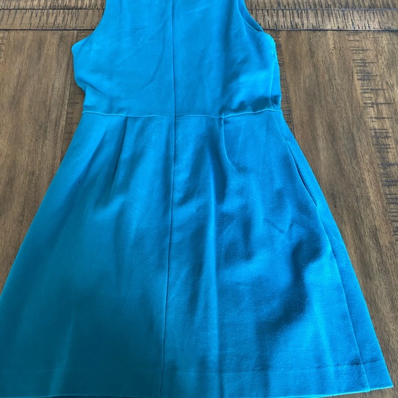 Madewell teal sleeveless dress - Picture 7 of 7